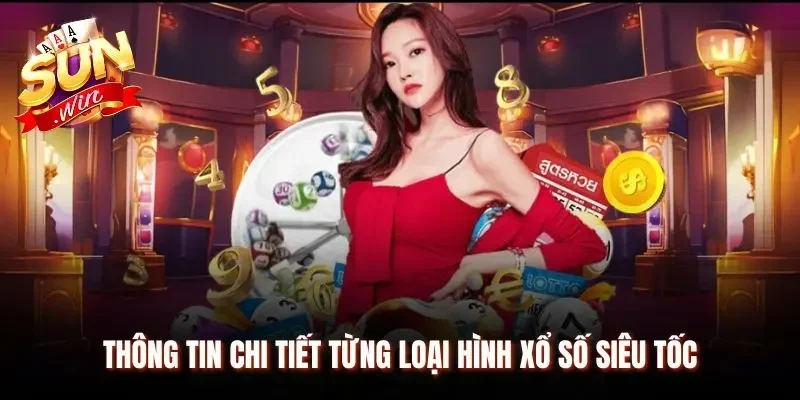 Khám phá đầy đủ chi tiết từng loại hình xổ số siêu tốc